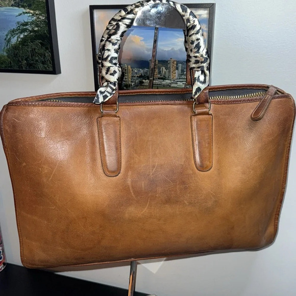 Coach Vintage NYC 80s Briefcase - Picture 3 of 17